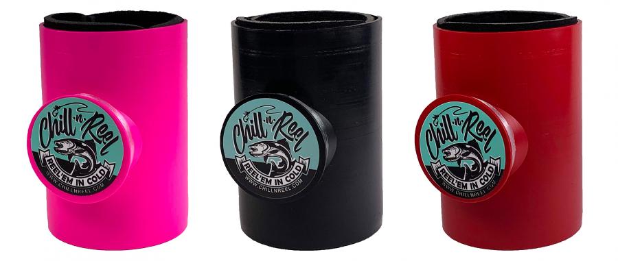 Chill N Reel Beer Koozie Fishing Reel