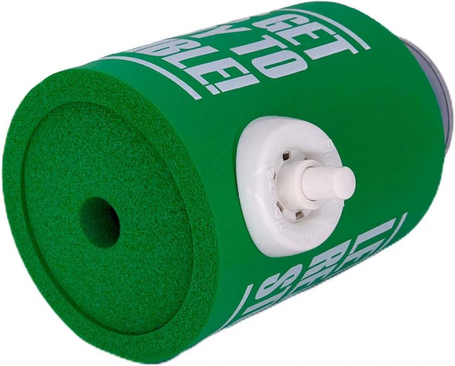 Shotgun Beer Koozie with shotgun button