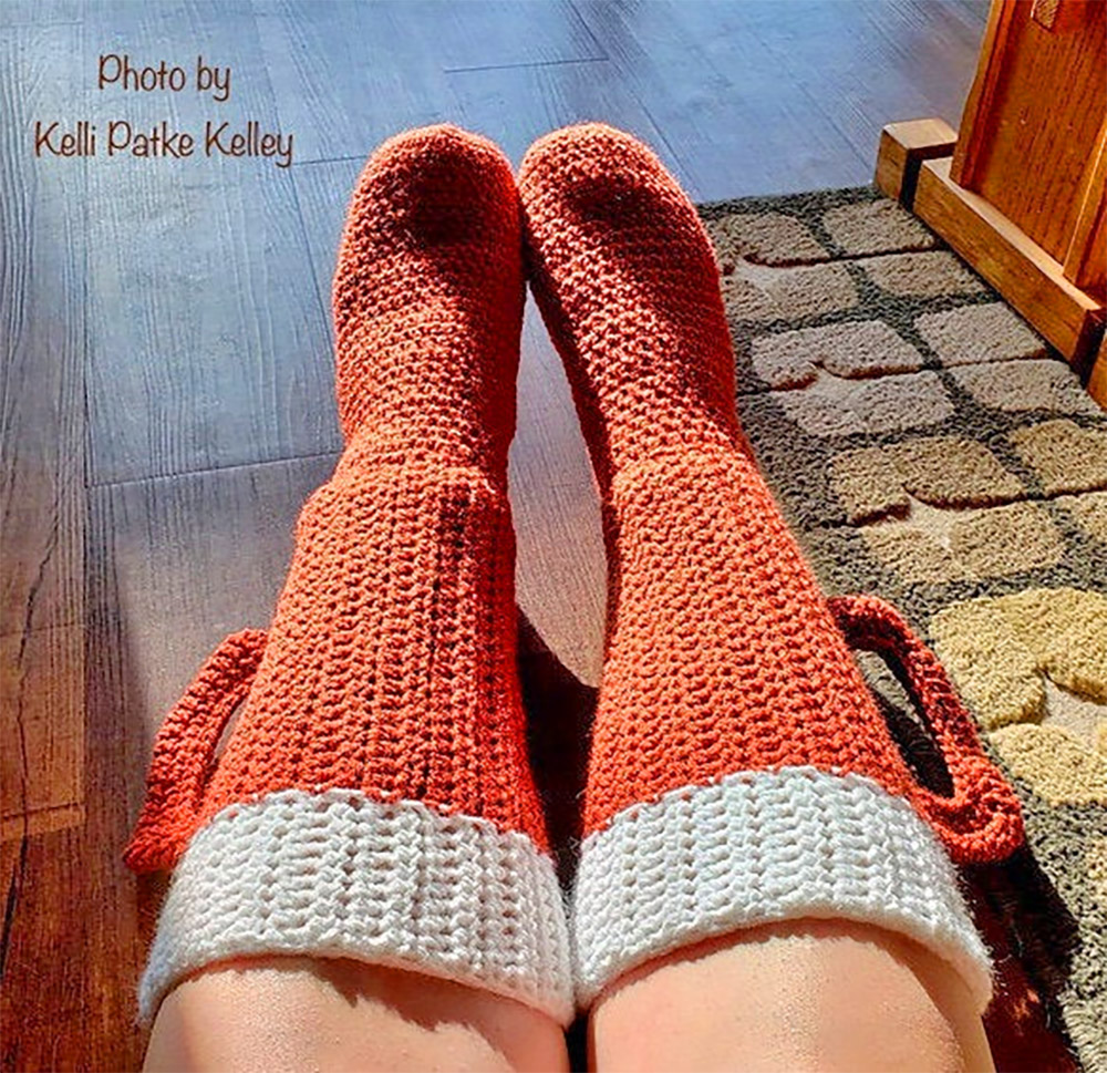 Knitted Beer Mug Socks With 3D Handle - Funny beer socks