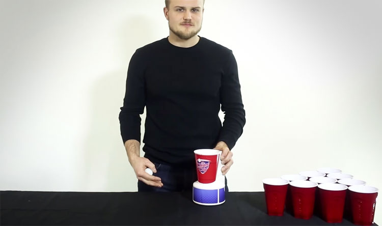 Beer Pong Ball Cleaner