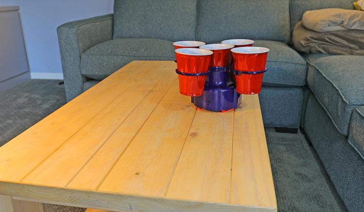 Beer Pong Robot With Edge Detection and Remote Control - Pong Bot