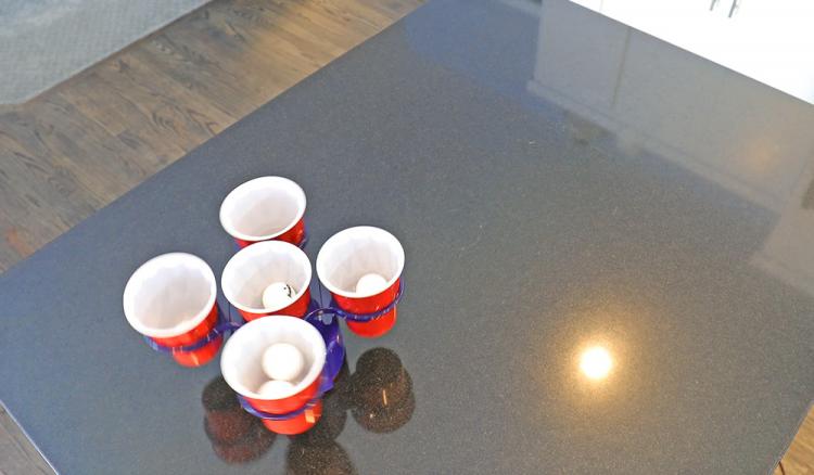 Beer Pong Robot With Edge Detection and Remote Control - Pong Bot