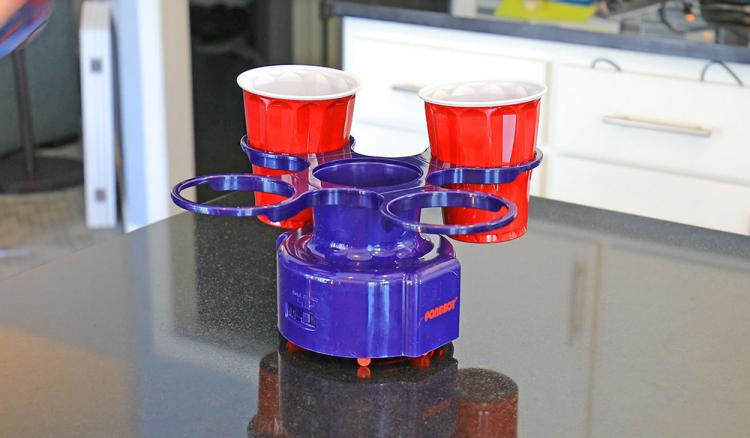Beer Pong Robot With Edge Detection and Remote Control - Pong Bot