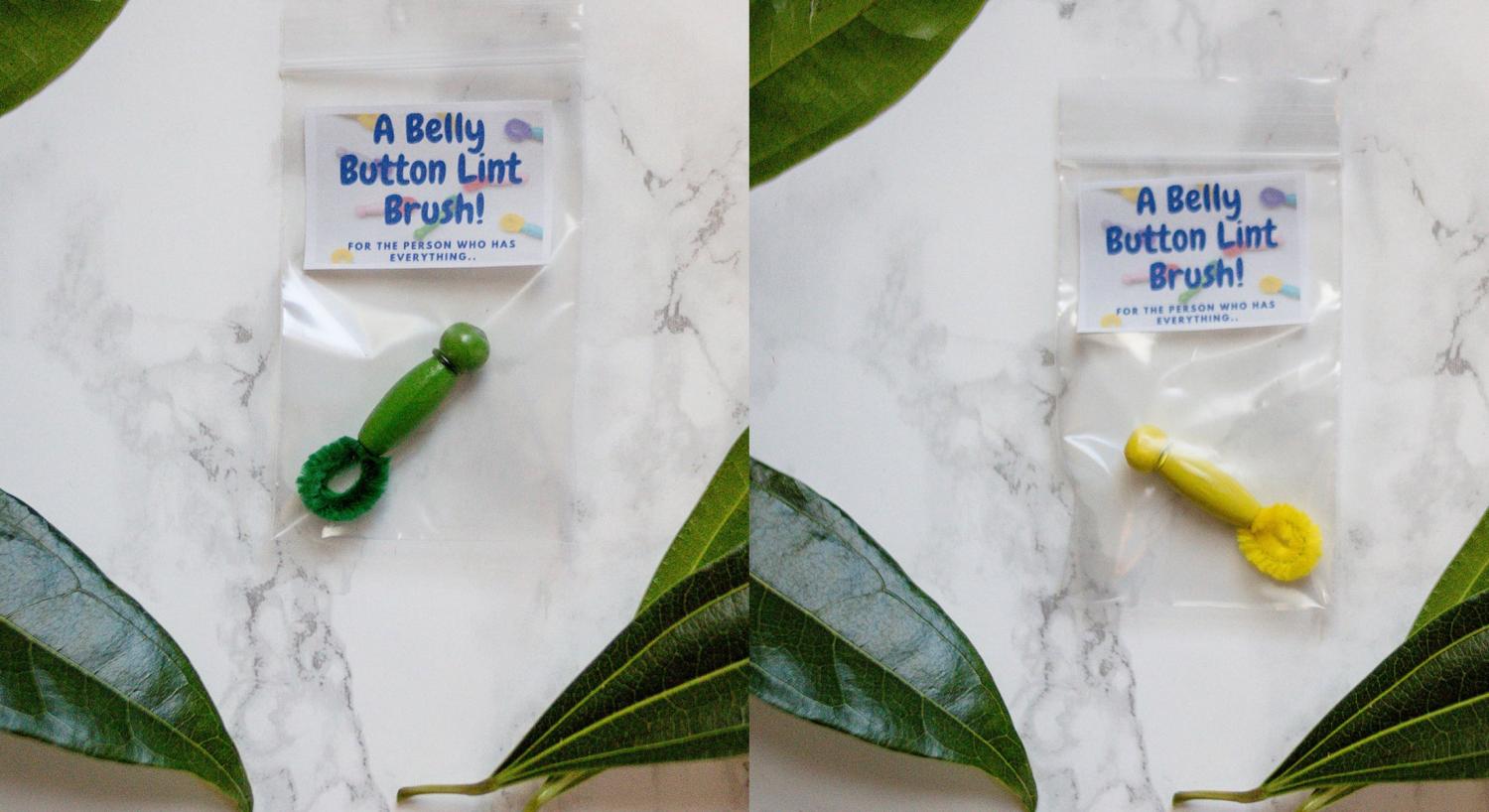 Belly Button Lint Brush Gag Gift