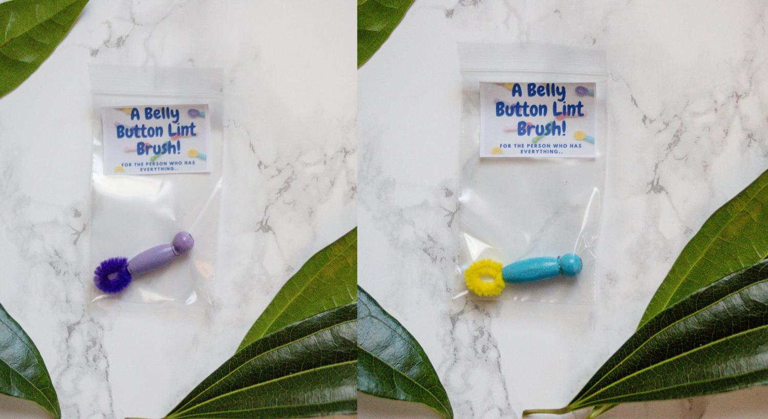 Belly Button Lint Brush Gag Gift
