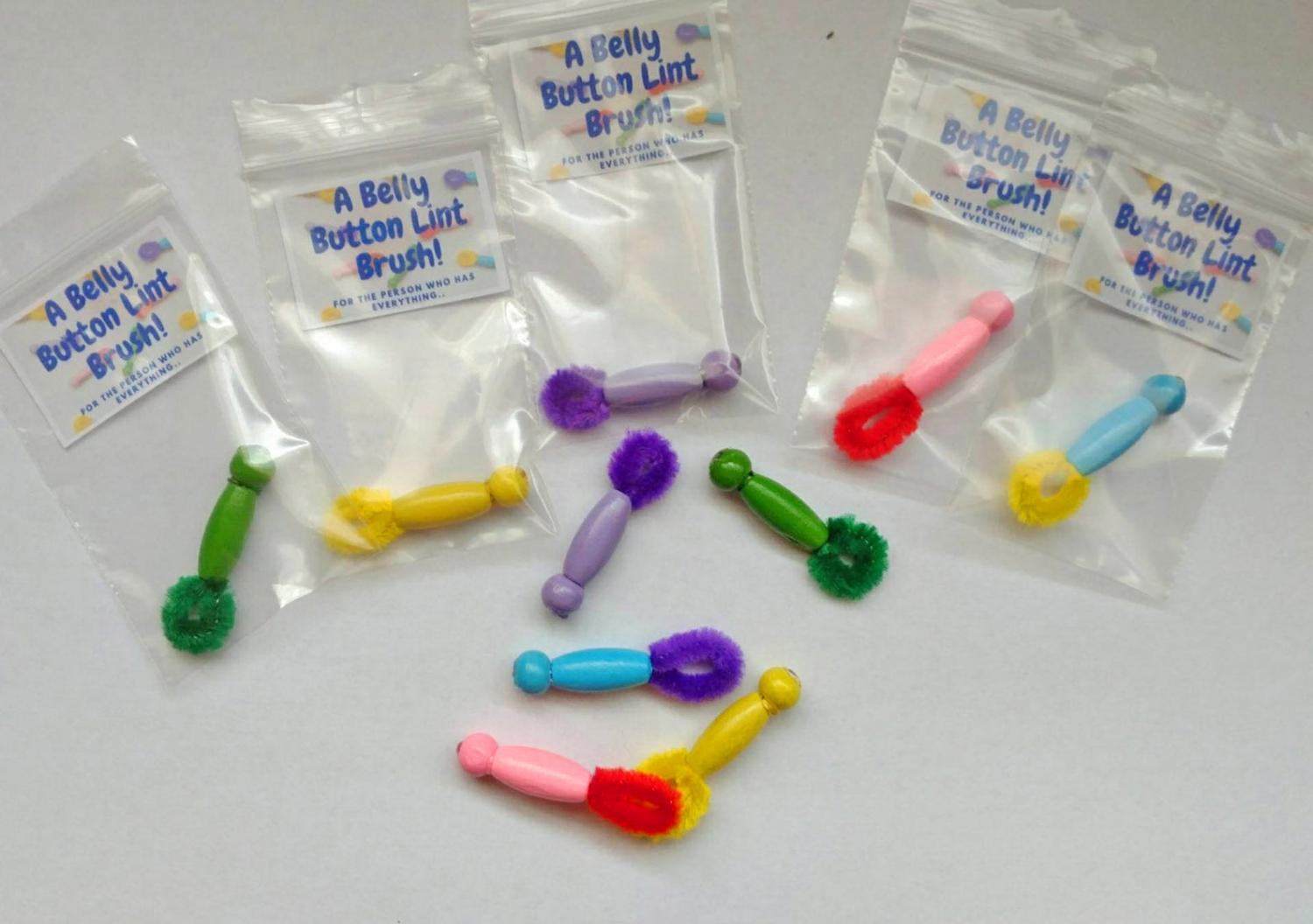 Belly Button Lint Brush Gag Gift