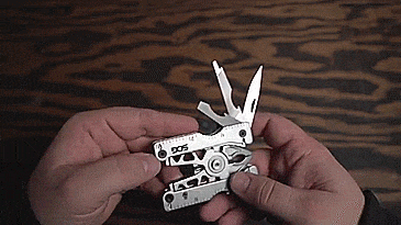 SOG Sync II - Belt Buckle Multi-tool - Belt buckle that's filled with tools