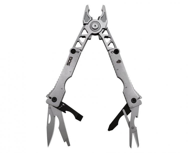 SOG Sync II - Belt Buckle Multi-tool - Belt buckle that's filled with tools