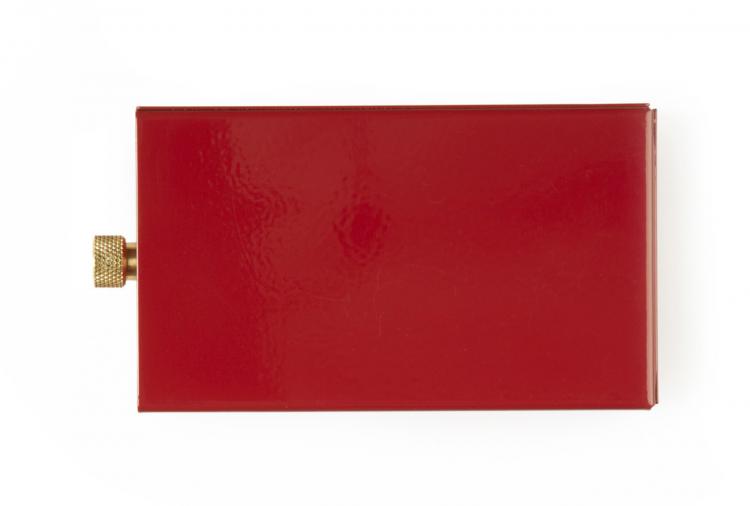 Best Made Sliding Metal Match Safe - Use handle to strike match