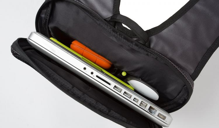 Betabrand - Ultra-slim laptop bag - hides under jacket