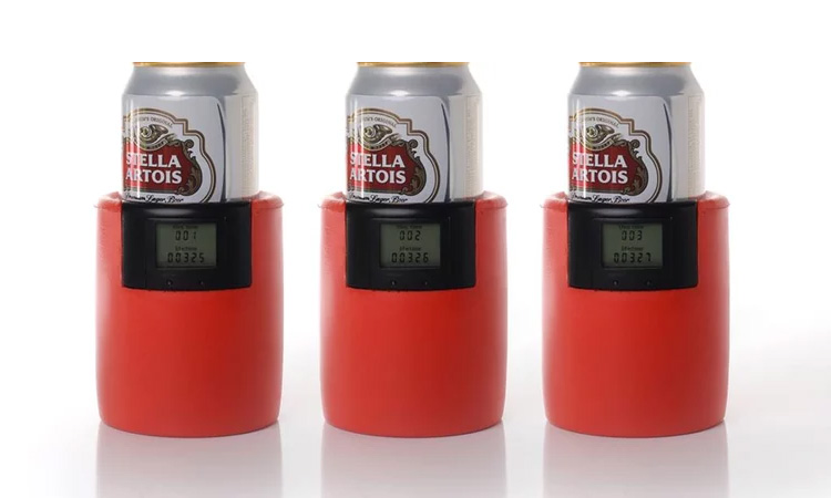 Bevometer Beer Tracking Koozie Counter