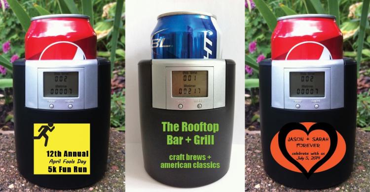 Bevometer Beer Tracking Koozie Counter