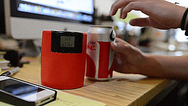 Bevometer Beer Tracking Koozie Counter - gif