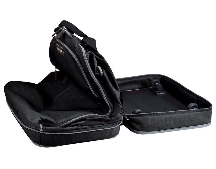 Biaggie Zipsak Luggage - Collapsible Luggage Folds down for easy storage - foldable luggage