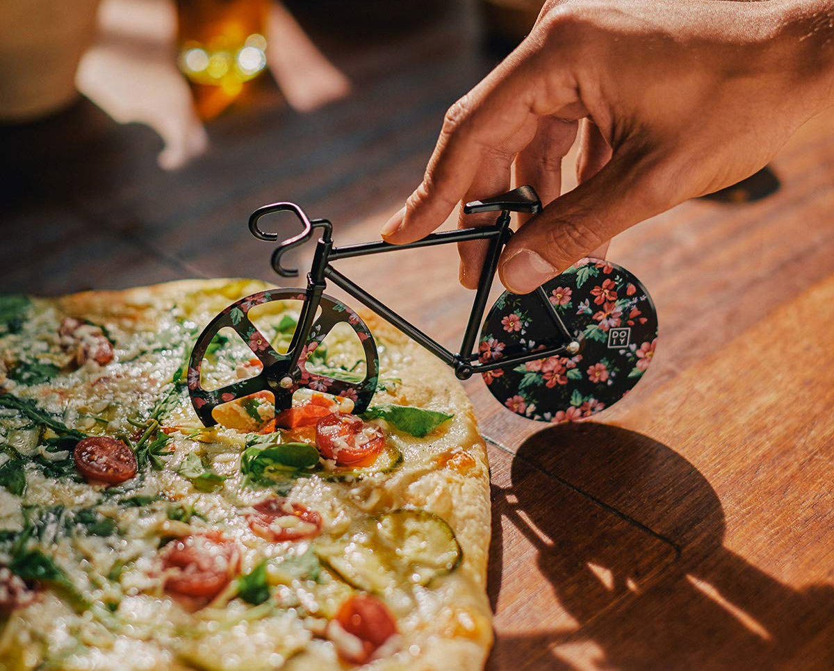 Bicycle shaped pizza cutter - Bike pizza slicer