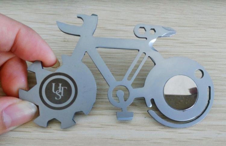 Bicycle Shaped 10-in-1 Multi-Tool - Bike survival multi-tool