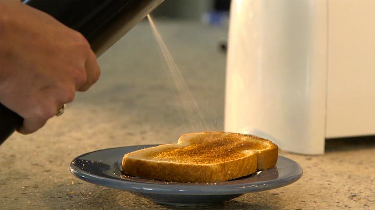 Biem Butter Spray Canister - Butter Sprayer Melts brick of butter for spraying - Shark Tank Butter Gadget