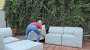 Big Joe Modular Outdoor Sectional Lets You Create Any Arrangement