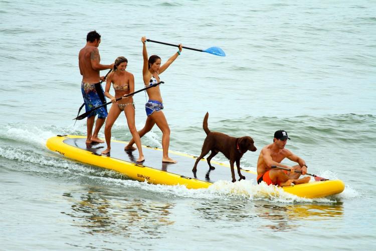 SupFlex Big Sup - Giant Stand-Up Paddle Board - Huge 10 Person SUP Board