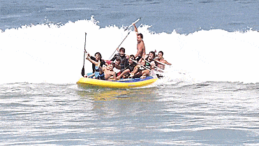 SupFlex Big Sup - Giant Stand-Up Paddle Board - Huge 10 Person SUP Board
