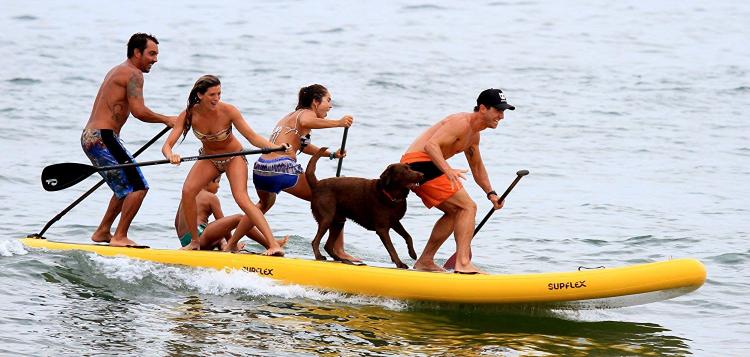 SupFlex Big Sup - Giant Stand-Up Paddle Board - Huge 10 Person SUP Board