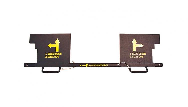 Bilco Intruder Defense System Locks Commercial Doors In Emergencies - School Door Emergency Lock