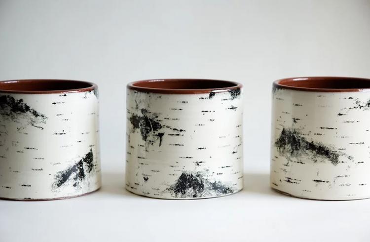 Birch Bark Coffee Mug - Birch Tree Coffee Mug