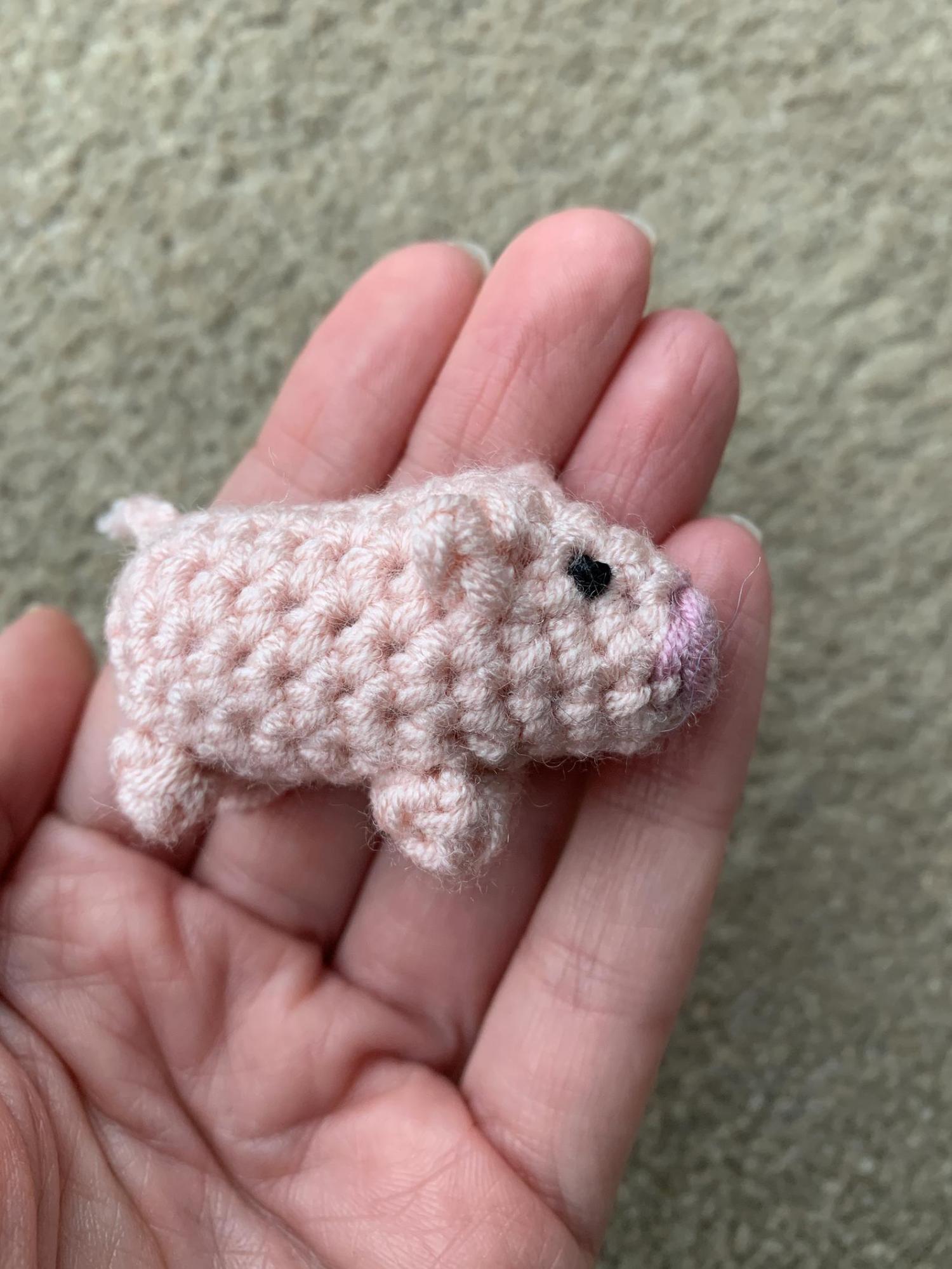 Birthing Pig That Feeds Its Piglets - Pig with Piglets Crochet Pattern