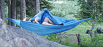 Bison Bag Sleeping Bag Hammock Combo