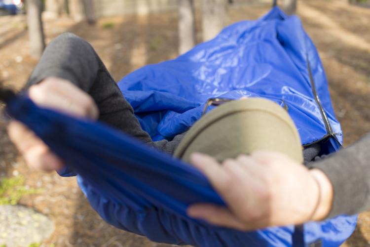 Bison Bag Sleeping Bag Hammock Combo