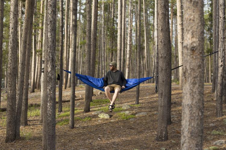 Bison Bag Sleeping Bag Hammock Combo