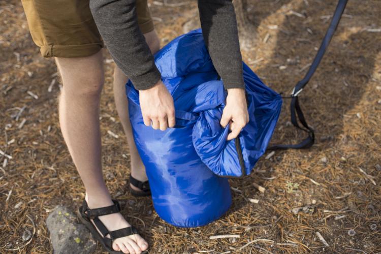 Bison Bag Sleeping Bag Hammock Combo