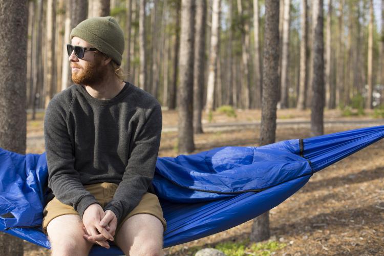 Bison Bag Sleeping Bag Hammock Combo