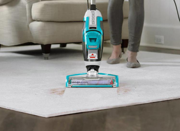 Bissel Crosswave Vacuum Wet-Dry Floor and Carpet Cleaner - Dual purpose floor cleaner