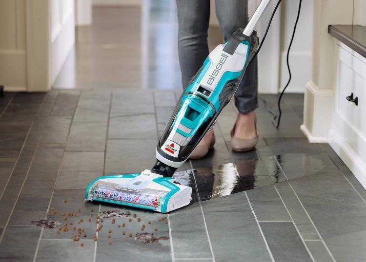 Bissel Crosswave Vacuum Wet-Dry Floor and Carpet Cleaner - Dual purpose floor cleaner