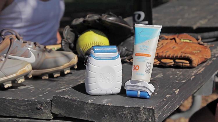 BlokRok Rok-It Sunscreen Roller - Apply suntan lotion by rolling it onto your skin
