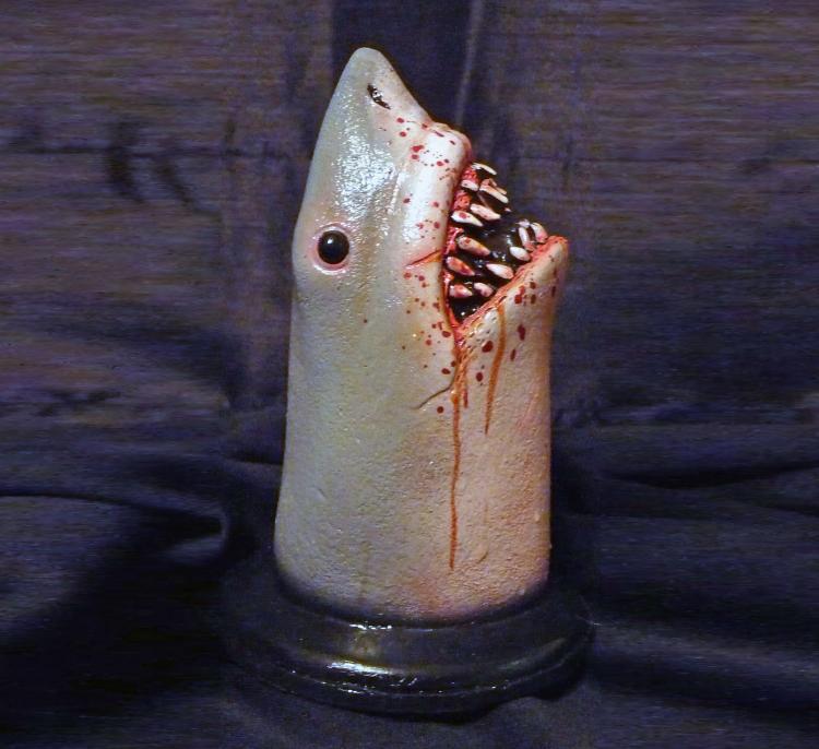 Bloody Shark Drain Stopper