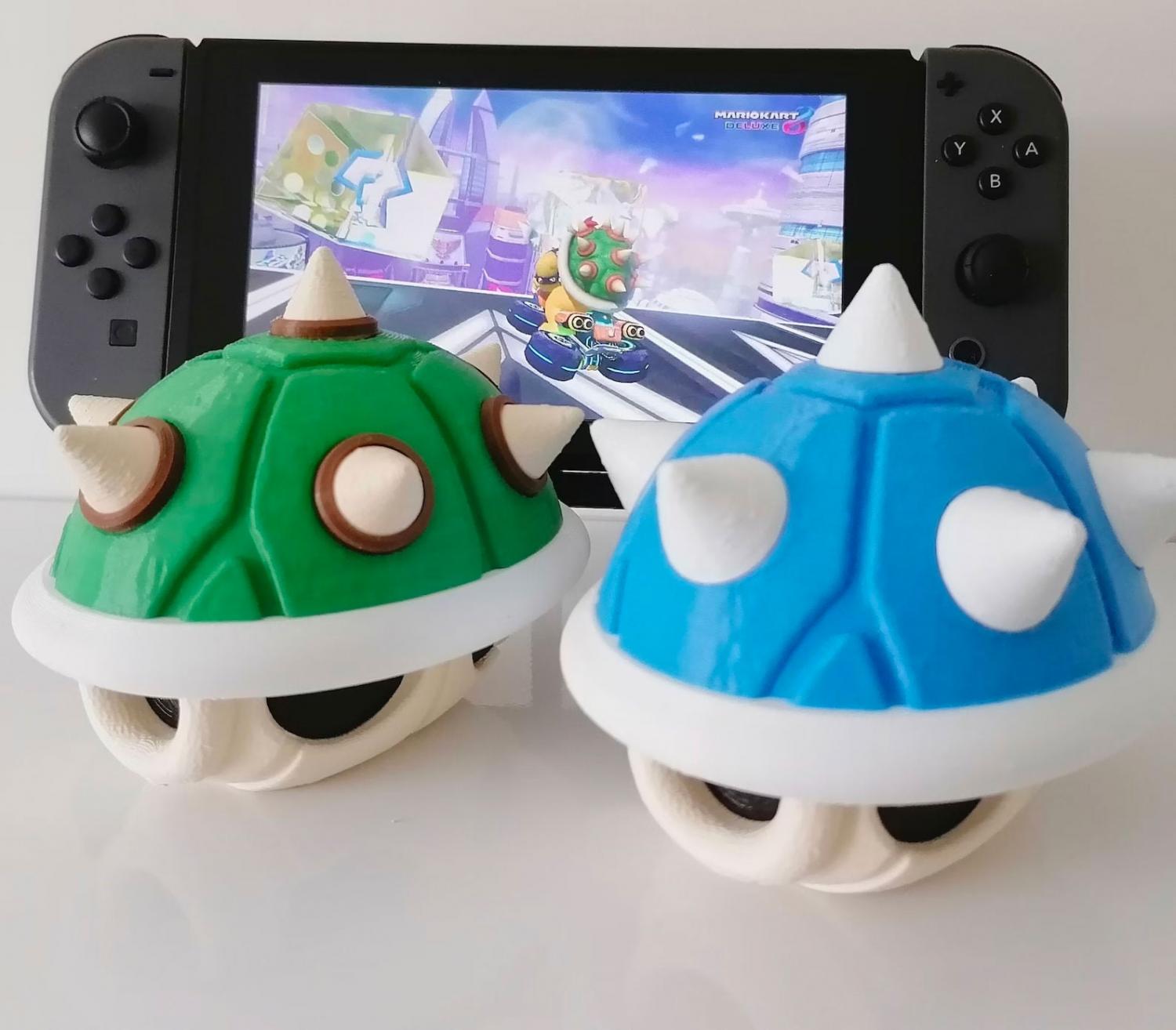Mario Kart Blue Shell Nintendo Switch Games Cartridge Holder