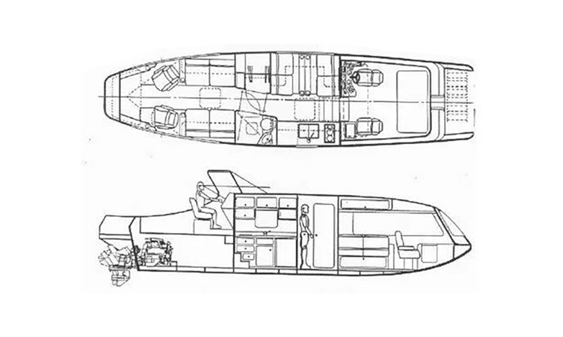 Boaterhome 3-in-1 van, boat, and RV - Half boat half van