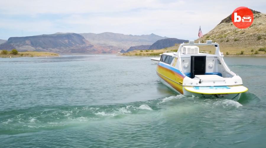 Boaterhome 3-in-1 van, boat, and RV - Half boat half van