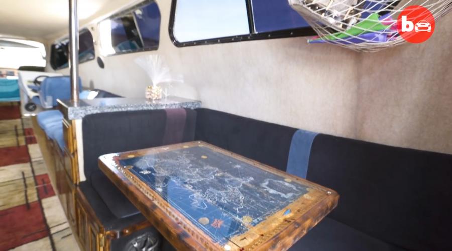 Boaterhome 3-in-1 van, boat, and RV - Half boat half van