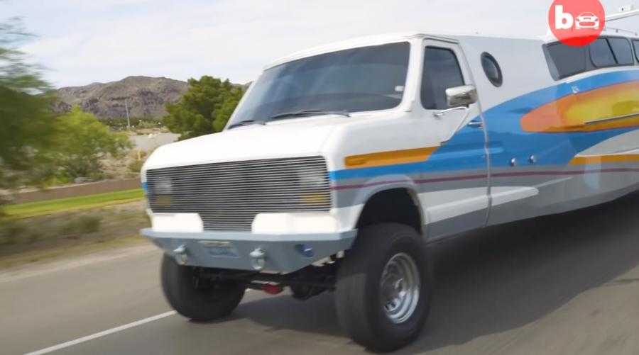 Boaterhome 3-in-1 van, boat, and RV - Half boat half van