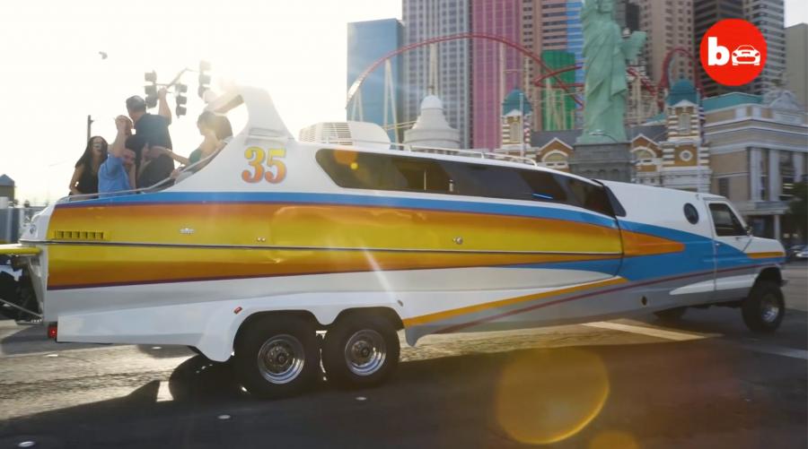 Boaterhome 3-in-1 van, boat, and RV - Half boat half van