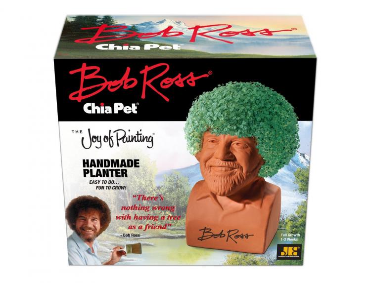 Bob Ross Chia Pet