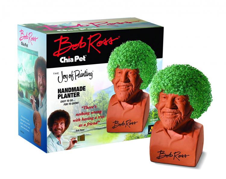 Bob Ross Chia Pet