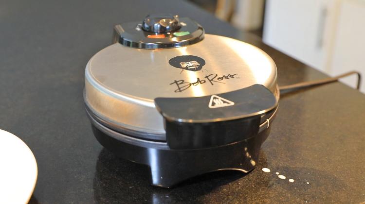 Bob Ross Waffle Maker