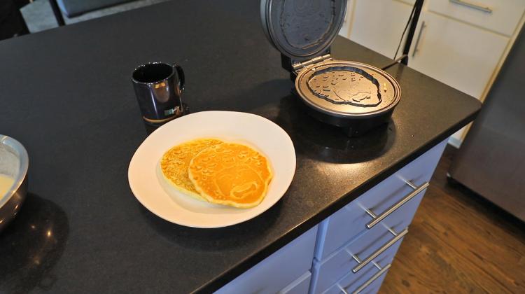 Bob Ross Waffle Maker