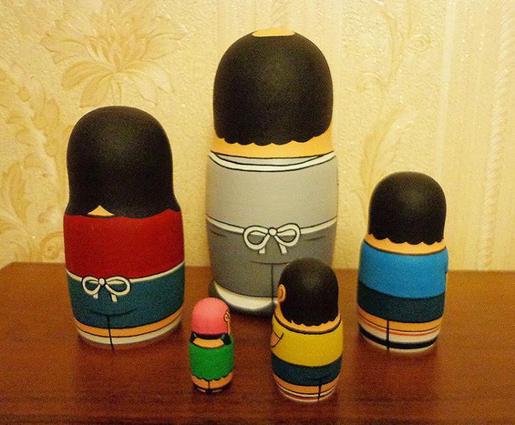 Bob's Burgers Nested Dolls - Matryoshka Dolls