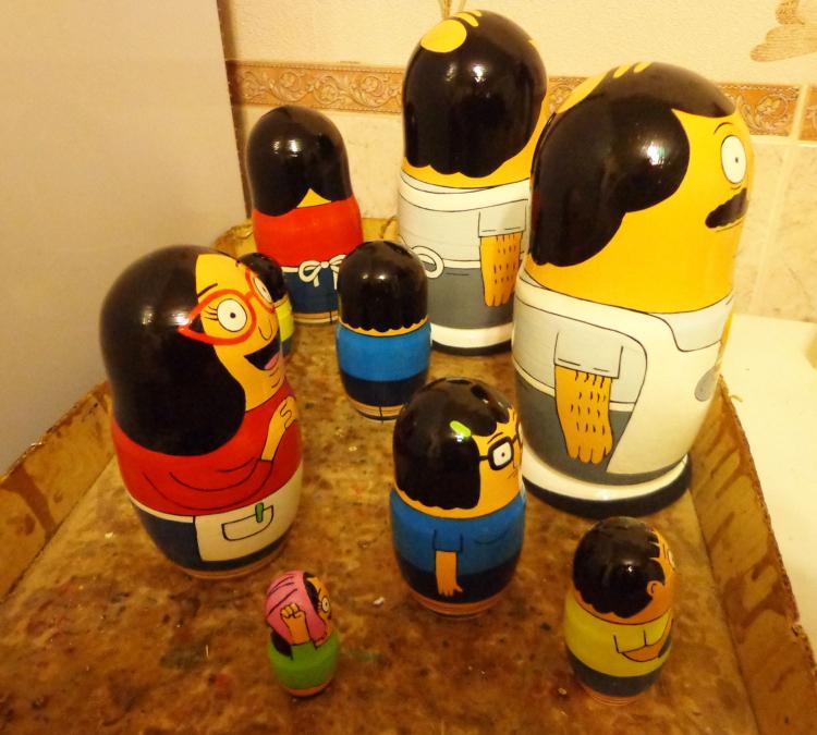 Bob's Burgers Nested Dolls - Matryoshka Dolls