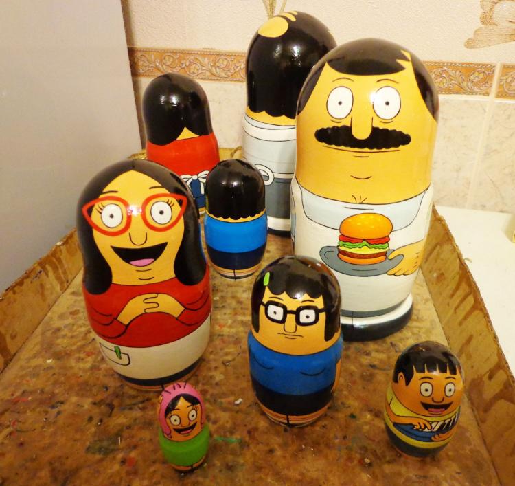 Bob's Burgers Nested Dolls - Matryoshka Dolls